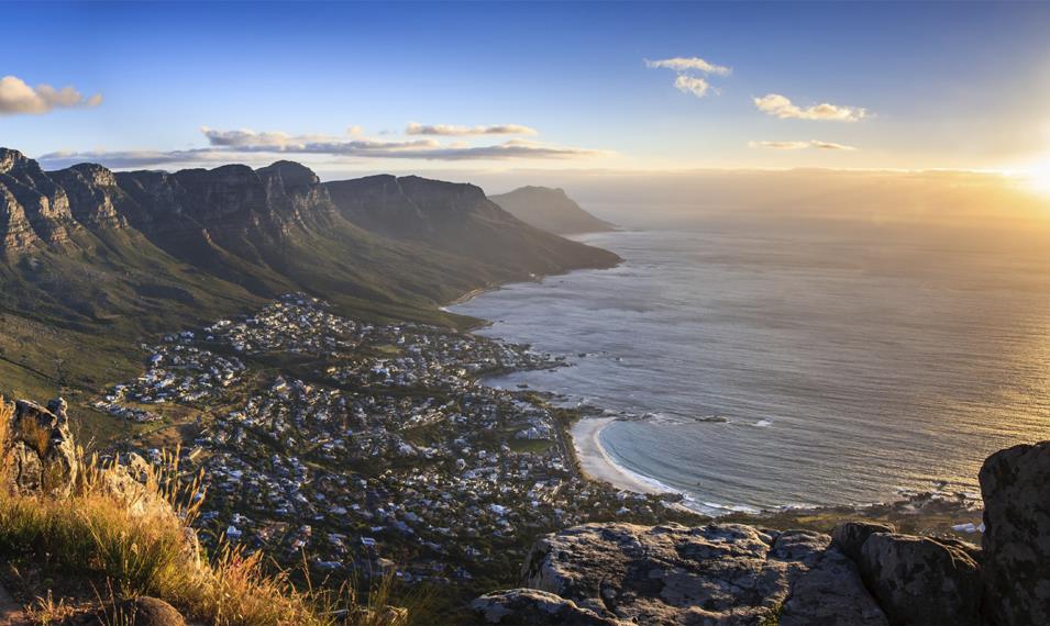 Hike up Table Mountain for spectacular views of the city below.